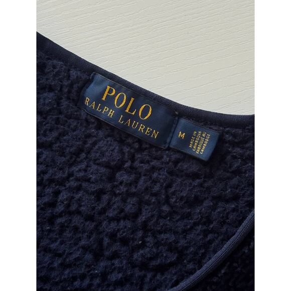 Polo Ralph Lauren Curly Sherpa Cotton Fleece Pullover - Picture 5 of 7